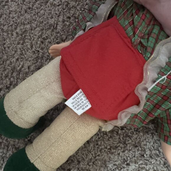 Sweet Faith Plush Doll God Bless Everyone Musical Christmas DSI 2001 14” - Picture 6 of 6